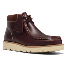 CLARKS WOMEN'S WALLA ORKHON-MAHOGANY | BEND SHOE CO