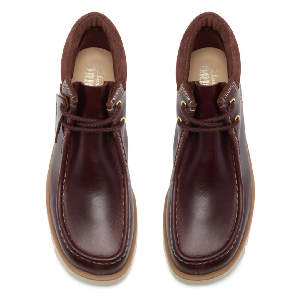 CLARKS WOMEN'S WALLA ORKHON-MAHOGANY | BEND SHOE CO