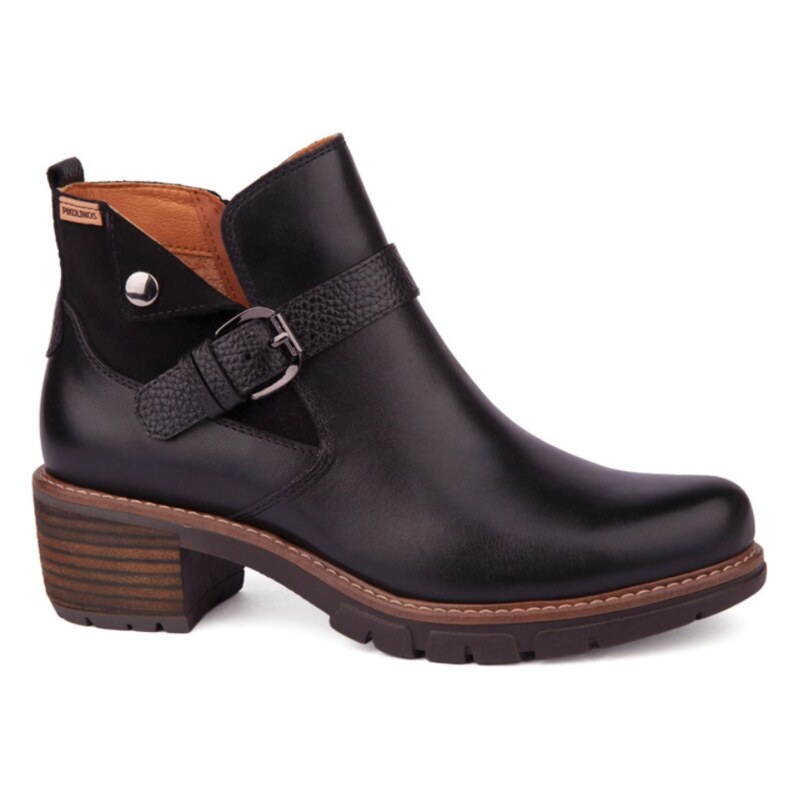 PIKOLINOS WOMEN'S SAN SEBASTIAN BUCKLE-BLACK