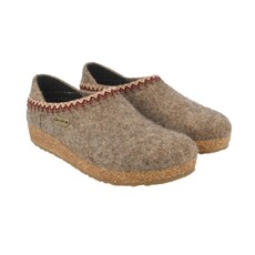 HAFLINGER GZH ZIG ZAG-BEIGE | BEND SHOE CO