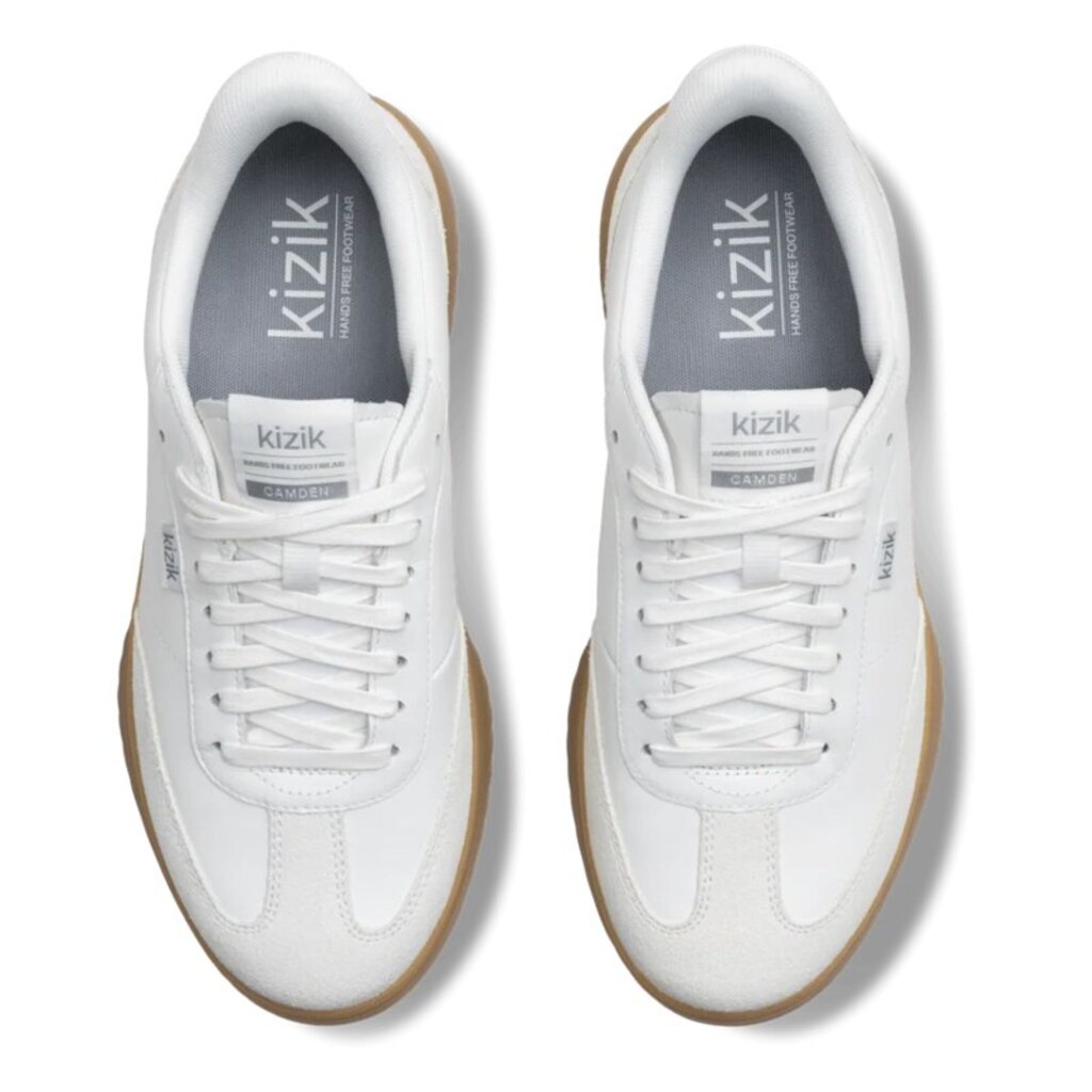 KIZIK MEN'S CAMDEN-WHITE/GUM | BEND SHOE CO
