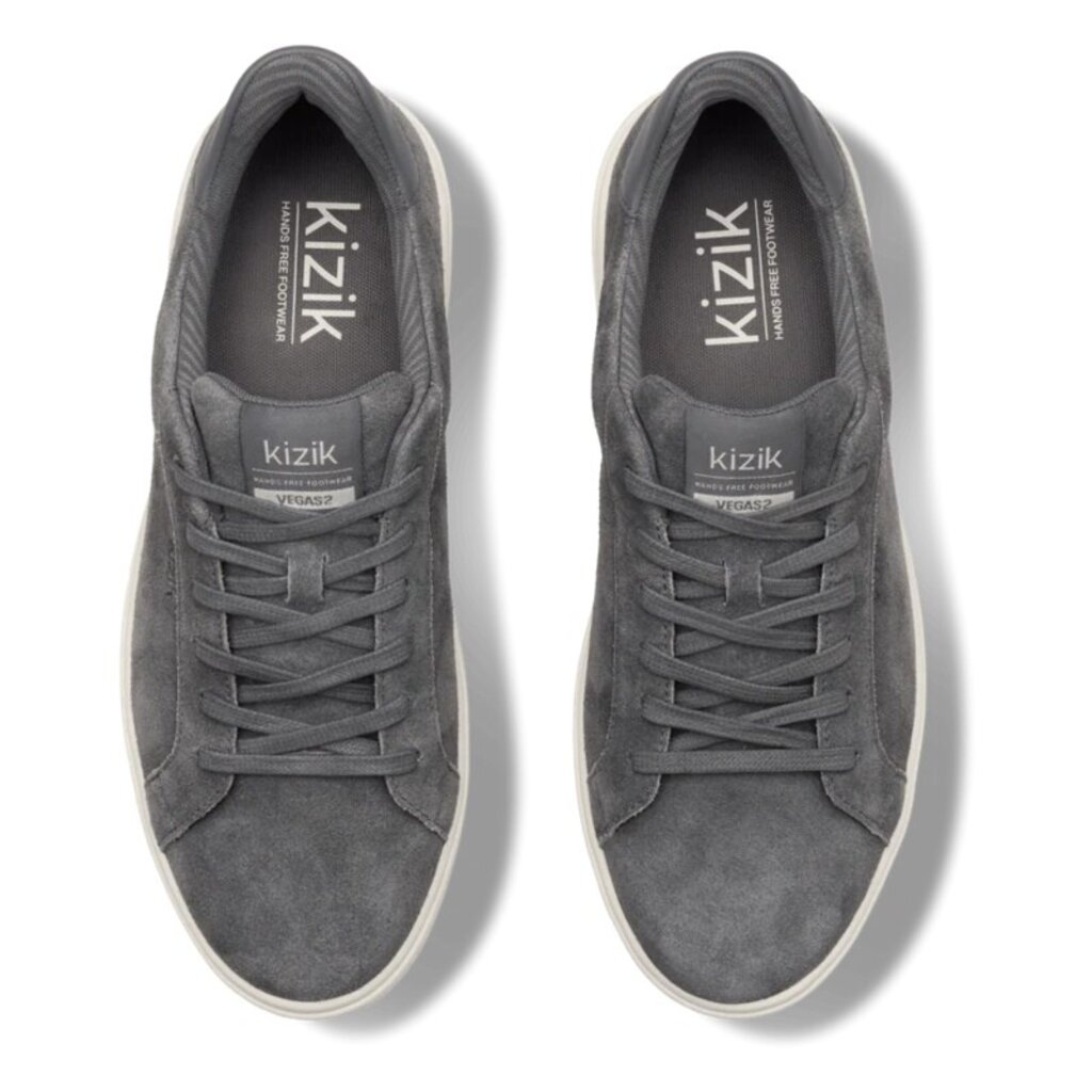 KIZIK MEN'S VEGAS 2 SUEDE-GRAY | BEND SHOE CO
