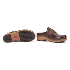 PIKOLINOS WOMENS GRANADA LOAFER CLOG-CAOBA | BEND SHOE CO