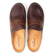 PIKOLINOS WOMENS GRANADA LOAFER CLOG-CAOBA | BEND SHOE CO