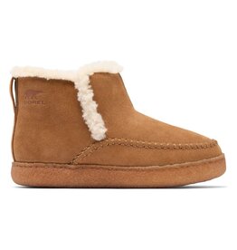 SOREL WOMEN'S NAKISKA III BOOTIE-VELVET TAN/GUM