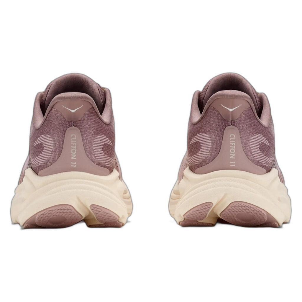 HOKA ONE ONE WOMEN'S CLIFTON 11 GLM-PINK OPAL/QUARTZITE | BEND SHOE CO
