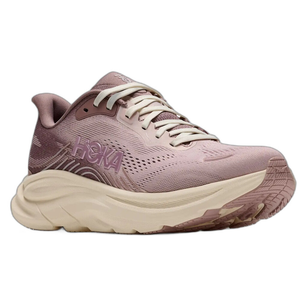 HOKA ONE ONE WOMEN'S CLIFTON 11 GLM-PINK OPAL/QUARTZITE | BEND SHOE CO