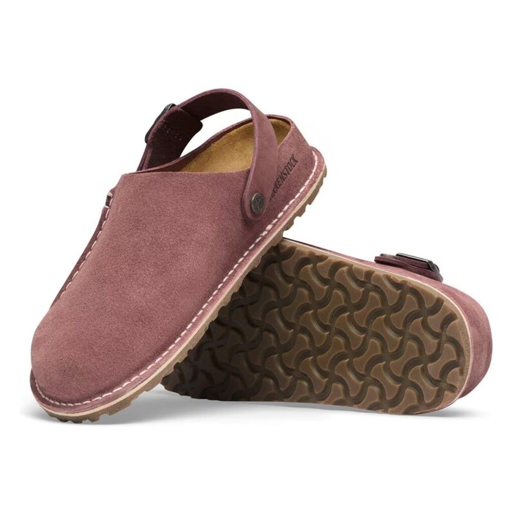 BIRKENSTOCK LUTRY SUEDE-PEPPER | BEND SHOE CO