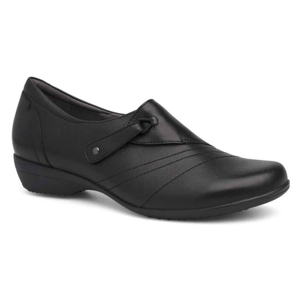 DANSKO WOMEN'S FRANNY BLACK MILLED NAPA | BEND SHOE CO