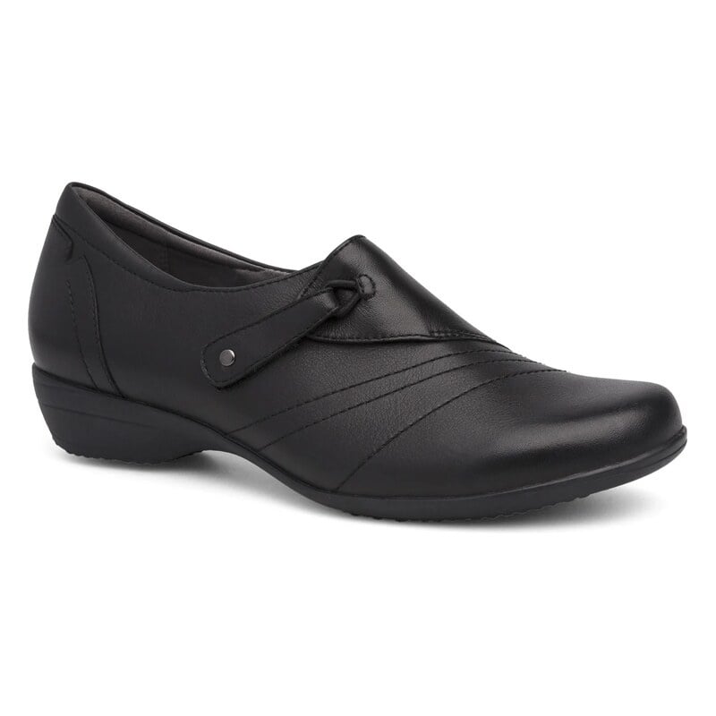 DANSKO WOMEN'S FRANNY BLACK MILLED NAPA