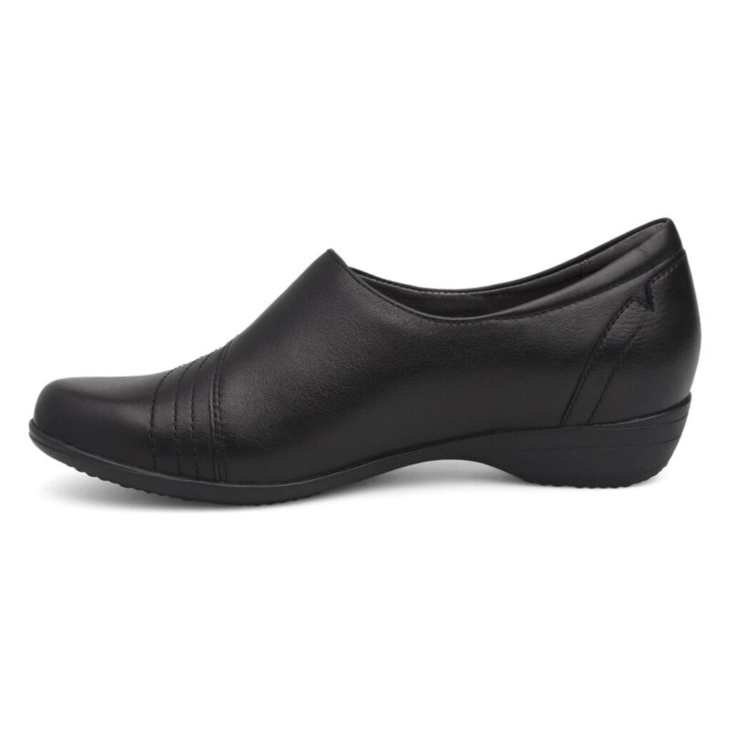 DANSKO WOMEN'S FRANNY BLACK MILLED NAPA | BEND SHOE CO