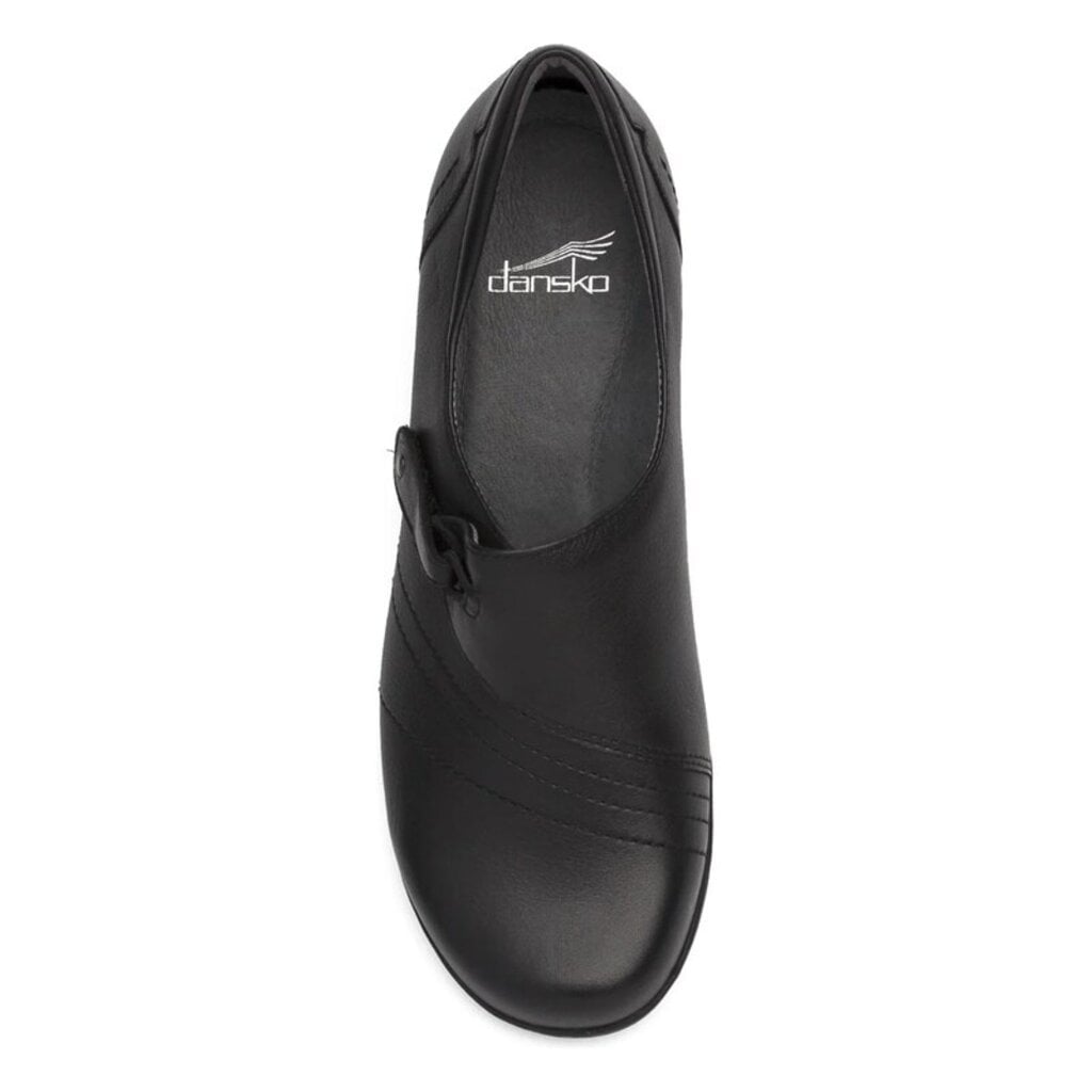 DANSKO WOMEN'S FRANNY BLACK MILLED NAPA | BEND SHOE CO