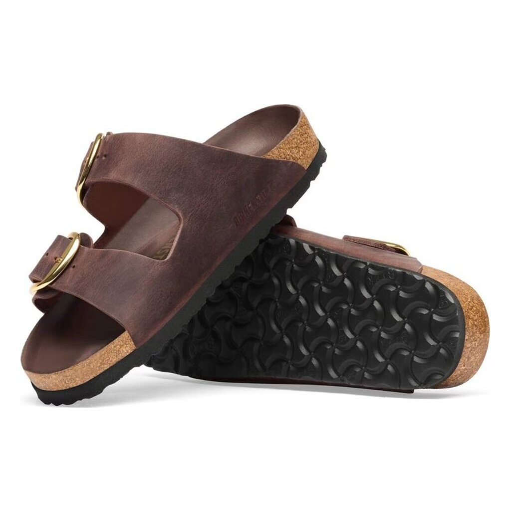 BIRKENSTOCK ARIZONA BIG BUCKLE OILED LEATHER-HABANA | BEND SHOE CO
