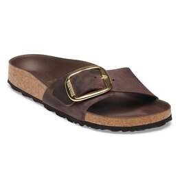 BIRKENSTOCK MADRID BIG BUCKLE OILED LEATHER-HABANA