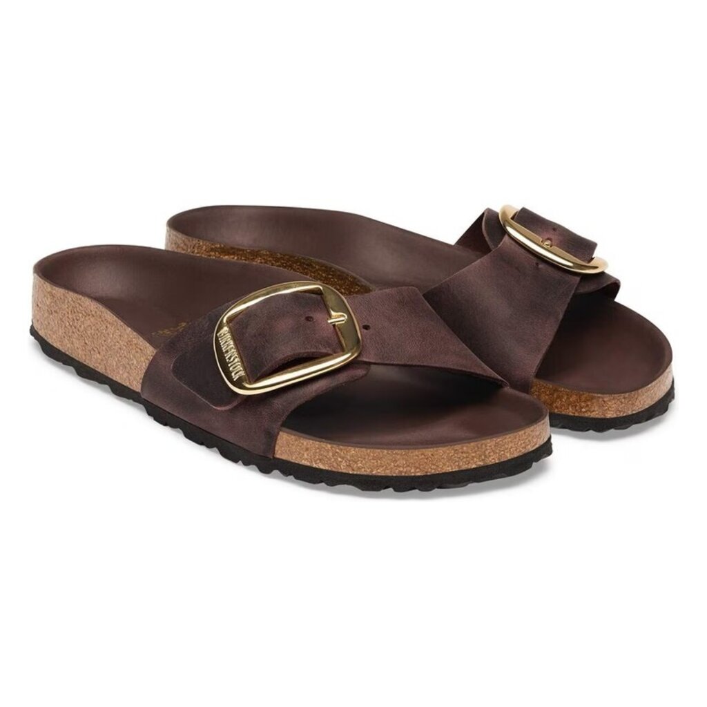 BIRKENSTOCK MADRID BIG BUCKLE OILED LEATHER-HABANA | BEND SHOE CO