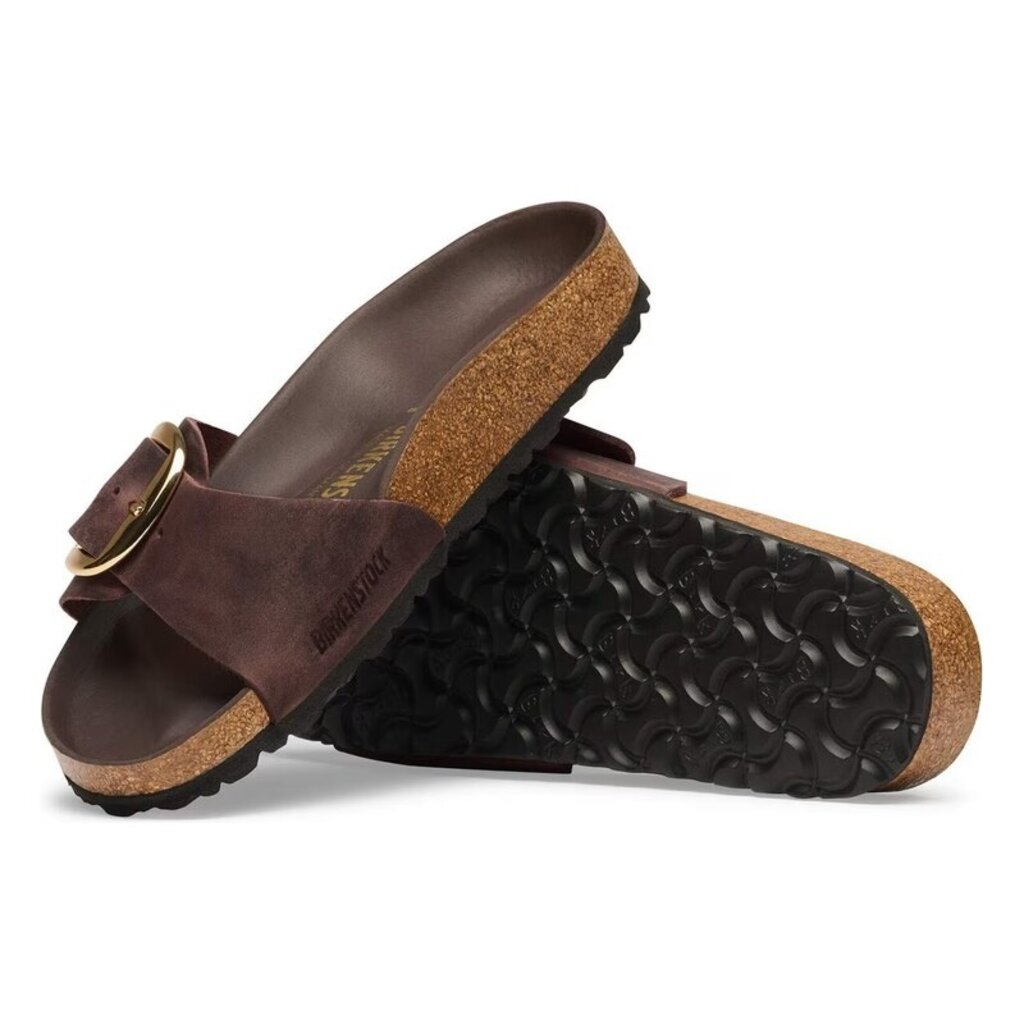 BIRKENSTOCK MADRID BIG BUCKLE OILED LEATHER-HABANA | BEND SHOE CO