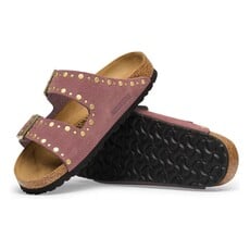 BIRKENSTOCK ARIZONA RIVETS SUEDE-PEPPER | BEND SHOE CO