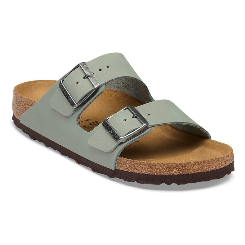 BIRKENSTOCK ARIZONA OILED LEATHER-PURE SAGE