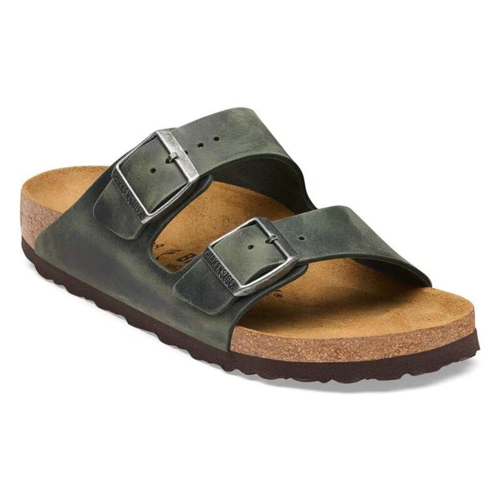 BIRKENSTOCK ARIZONA OILED LEATHER-THYME | BEND SHOE CO