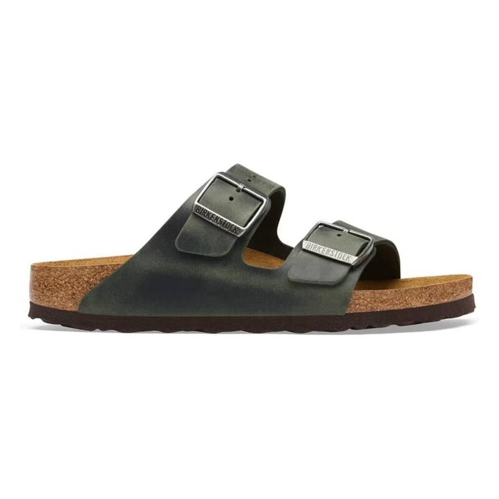 BIRKENSTOCK ARIZONA OILED LEATHER-THYME | BEND SHOE CO