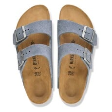 BIRKENSTOCK ARIZONA SUEDE-STONE BLUE | BEND SHOE CO