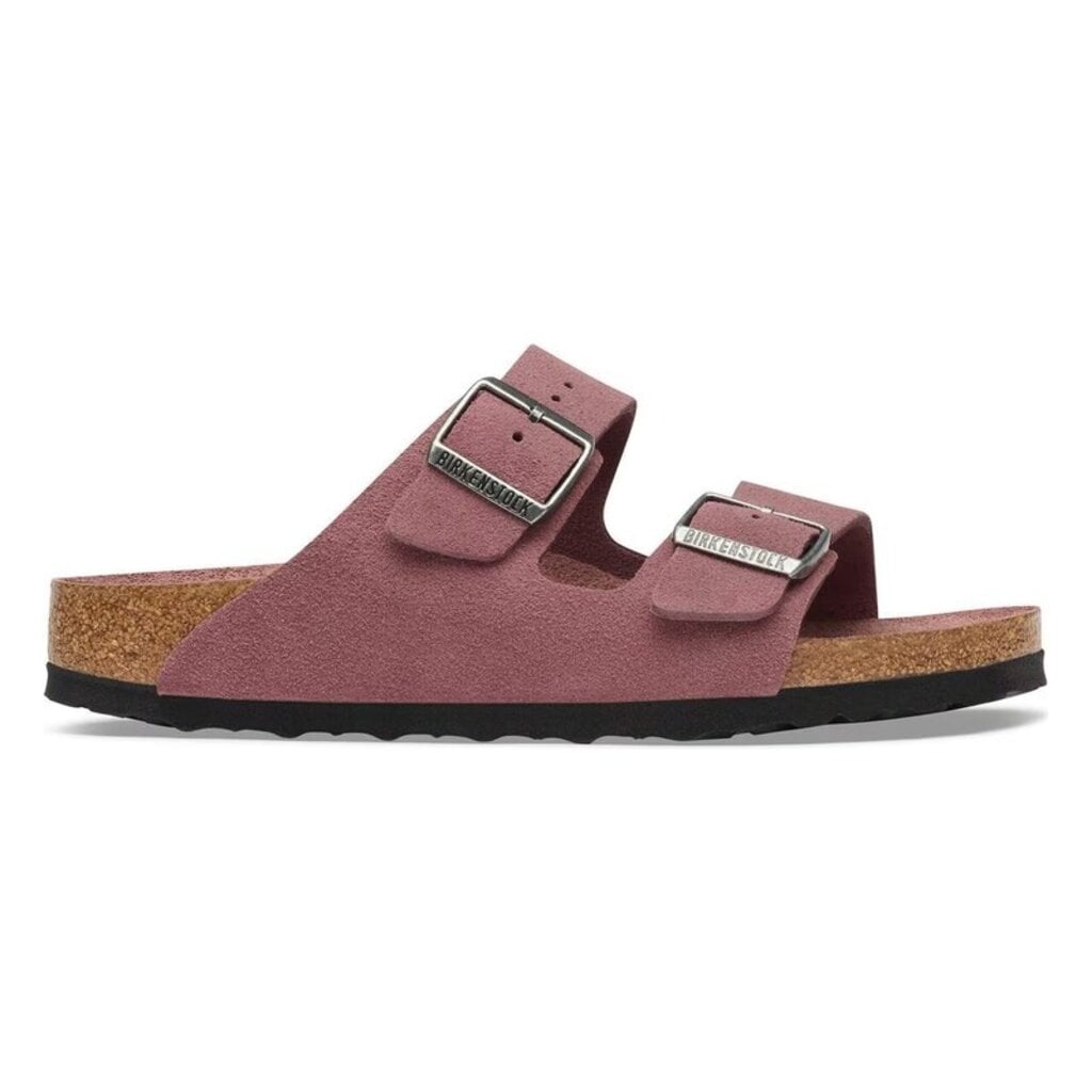 BIRKENSTOCK ARIZONA SOFT FOOTBED SUEDE-PEPPER | BEND SHOE CO
