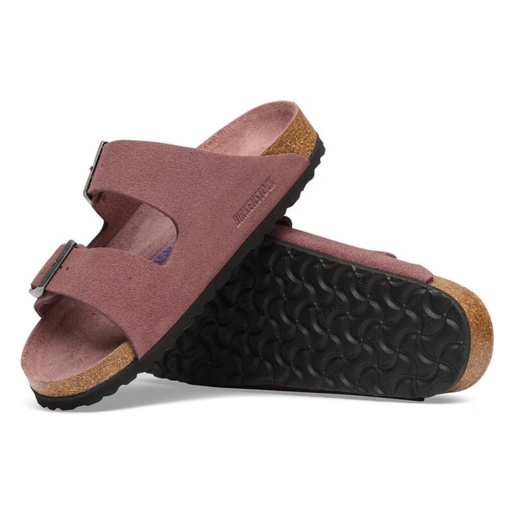BIRKENSTOCK ARIZONA SOFT FOOTBED SUEDE-PEPPER | BEND SHOE CO