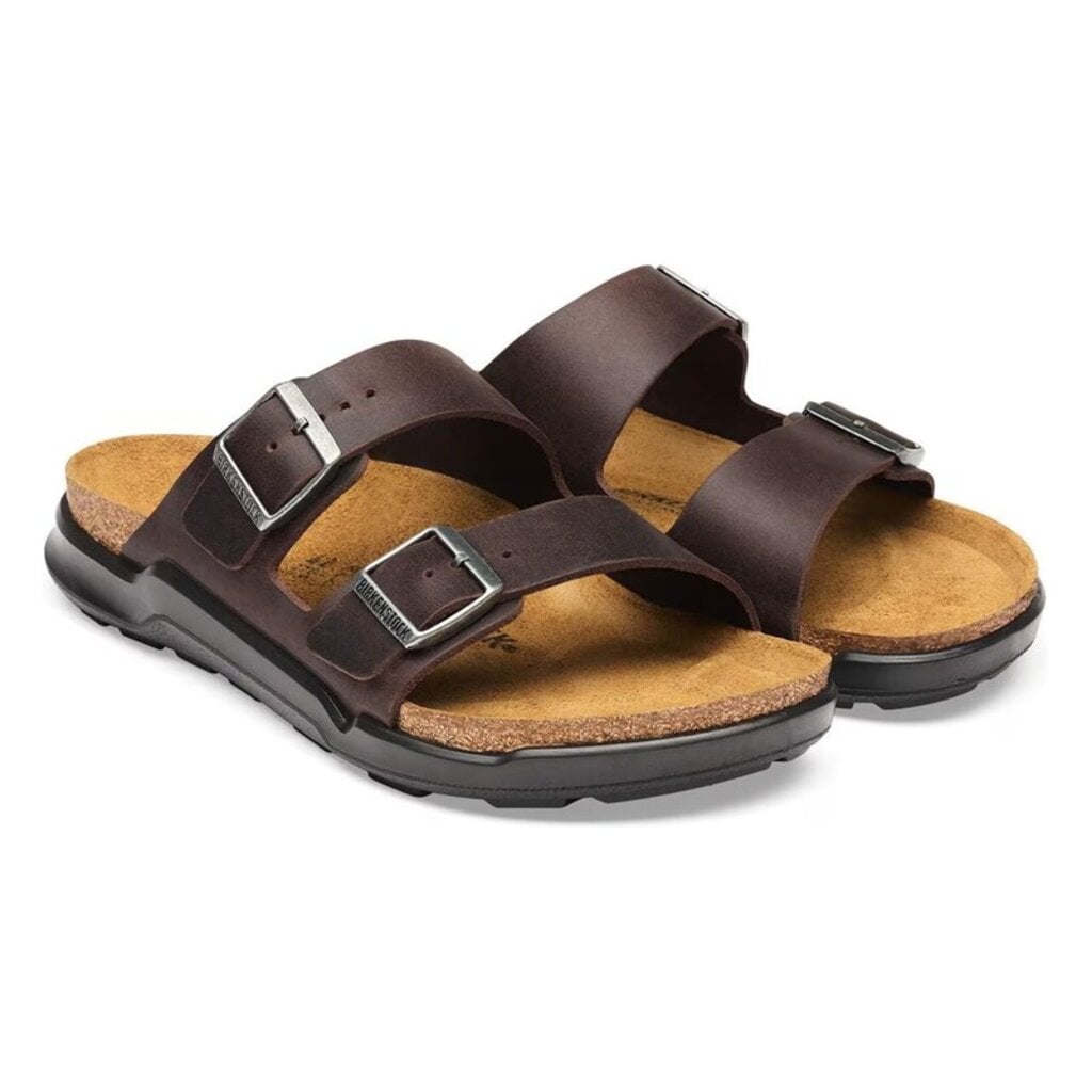 BIRKENSTOCK MEN'S ARIZONA CROSSTOWN OILED LEATHER-HABANA | BEND SHOE CO