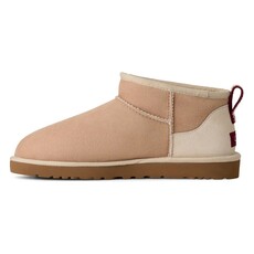 UGG MEN'S CLASSIC ULTRA MINI-DRIFTWOOD/BIKING RED | BEND SHOE CO