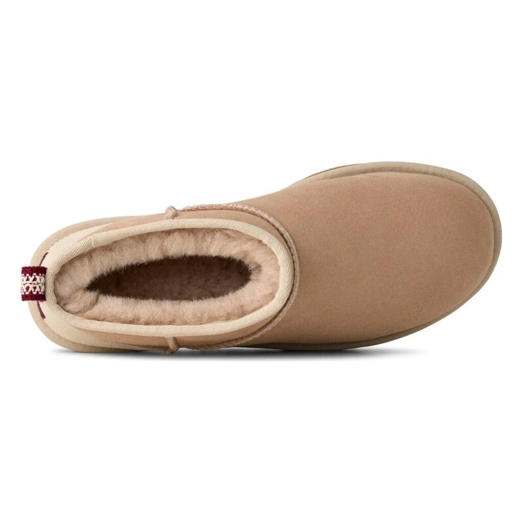 UGG MEN'S CLASSIC ULTRA MINI-DRIFTWOOD/BIKING RED | BEND SHOE CO