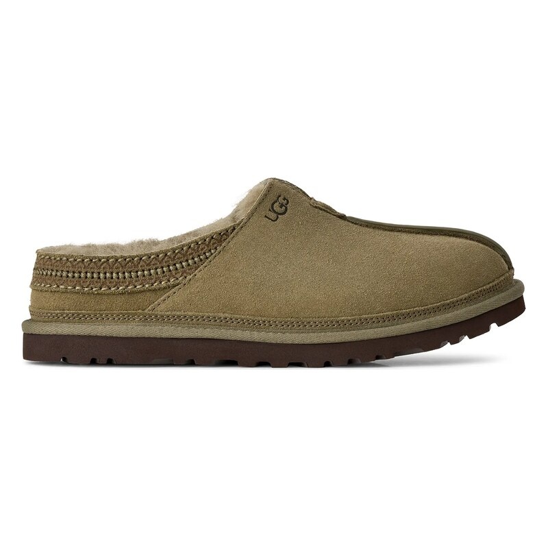 UGG MEN'S NEUMAN SLIPPER-BURNT OLIVE