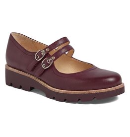 DJANGO & JULIETTE WOMEN'S DABBIE-BURGUNDY/BURGUNDY