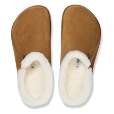 BIRKENSTOCK ZERMATT PREMIUM MINK SUEDE/NATURAL SHEARLING  | BEND SHOE CO