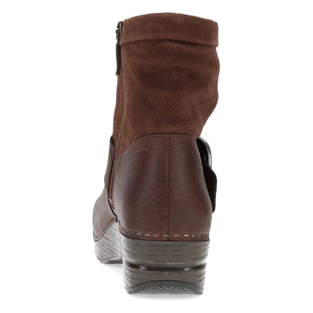 DANSKO WOMEN'S PEARSON BOOT-MAHOGANY | BEND SHOE CO