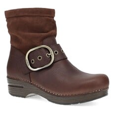 DANSKO WOMEN'S PEARSON BOOT-MAHOGANY | BEND SHOE CO