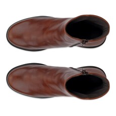 ECCO WOMEN'S METRO VIENNA WATERPROOF BOOT-COGNAC | BEND SHOE CO
