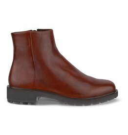 ECCO WOMEN'S METRO VIENNA WATERPROOF BOOT-COGNAC