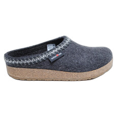 HAFLINGER ZIG ZAG-CHARCOAL | BEND SHOE CO