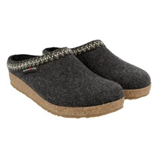 HAFLINGER ZIG ZAG-CHARCOAL | BEND SHOE CO