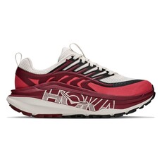 HOKA ONE ONE WOMEN'S STINSON 8-ALABASTER/VARSITY BURGUNDY