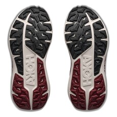 HOKA ONE ONE WOMEN'S STINSON 8-ALABASTER/VARSITY BURGUNDY