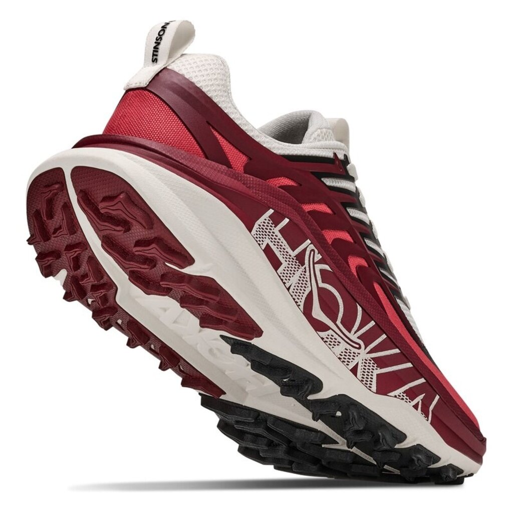 HOKA ONE ONE WOMEN'S STINSON 8-ALABASTER/VARSITY BURGUNDY