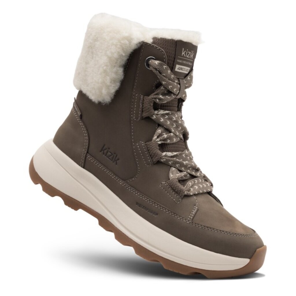 KIZIK WOMEN'S JUNO 2 LACE-SHIITAKE/FOG | BEND SHOE CO