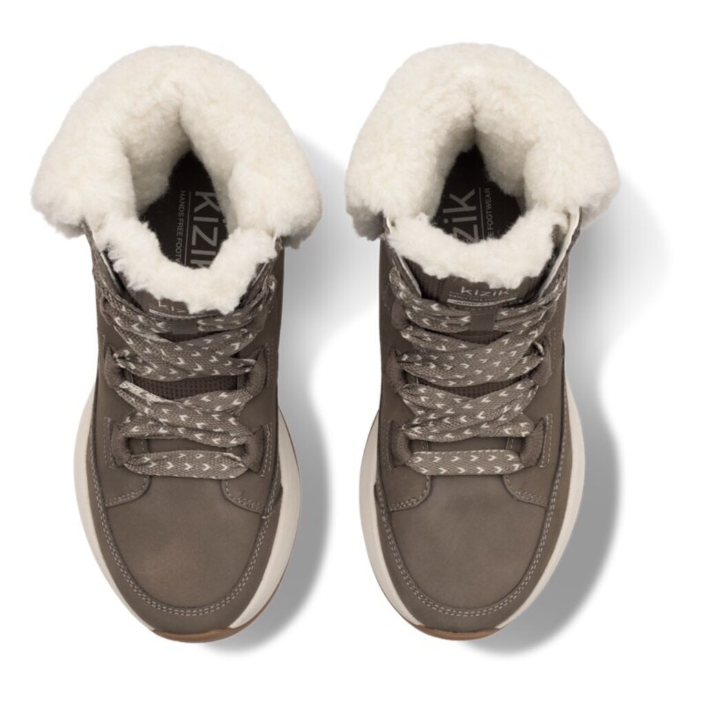 KIZIK WOMEN'S JUNO 2 LACE-SHIITAKE/FOG | BEND SHOE CO