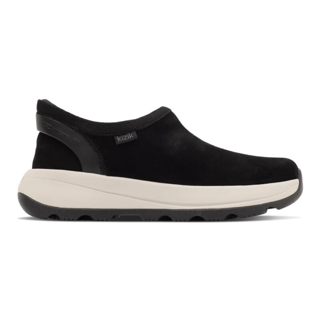 KIZIK WOMEN'S JUNO 2 MOC-BLACK/FOG | BEND SHOE CO