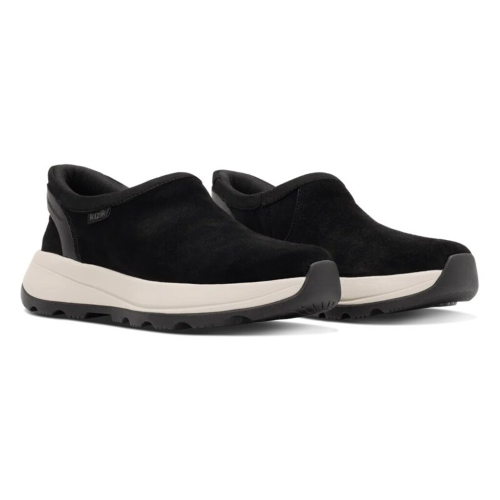 KIZIK WOMEN'S JUNO 2 MOC-BLACK/FOG | BEND SHOE CO