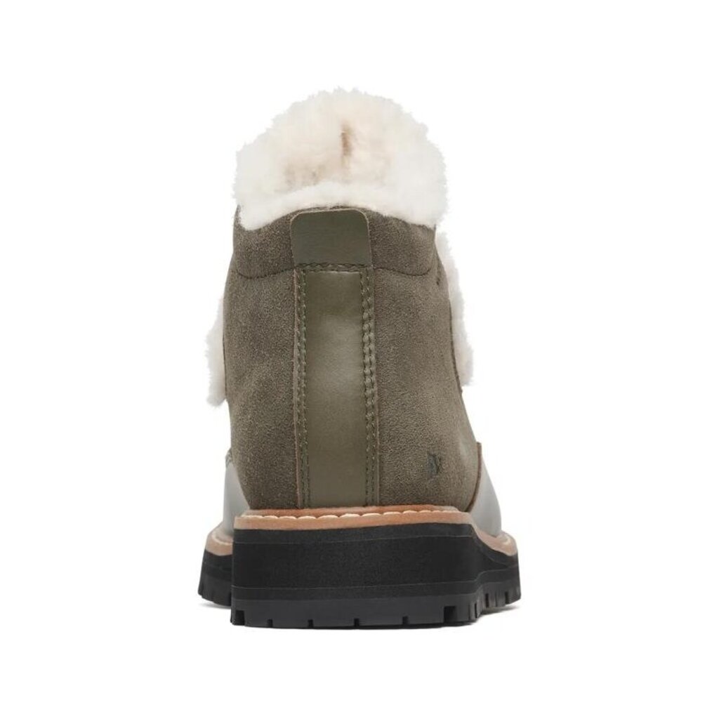 MERRELL WOMEN'S SUGARLOAF MID LACE COZY WATERPROOF-DARK MOSS | BEND SHOE CO