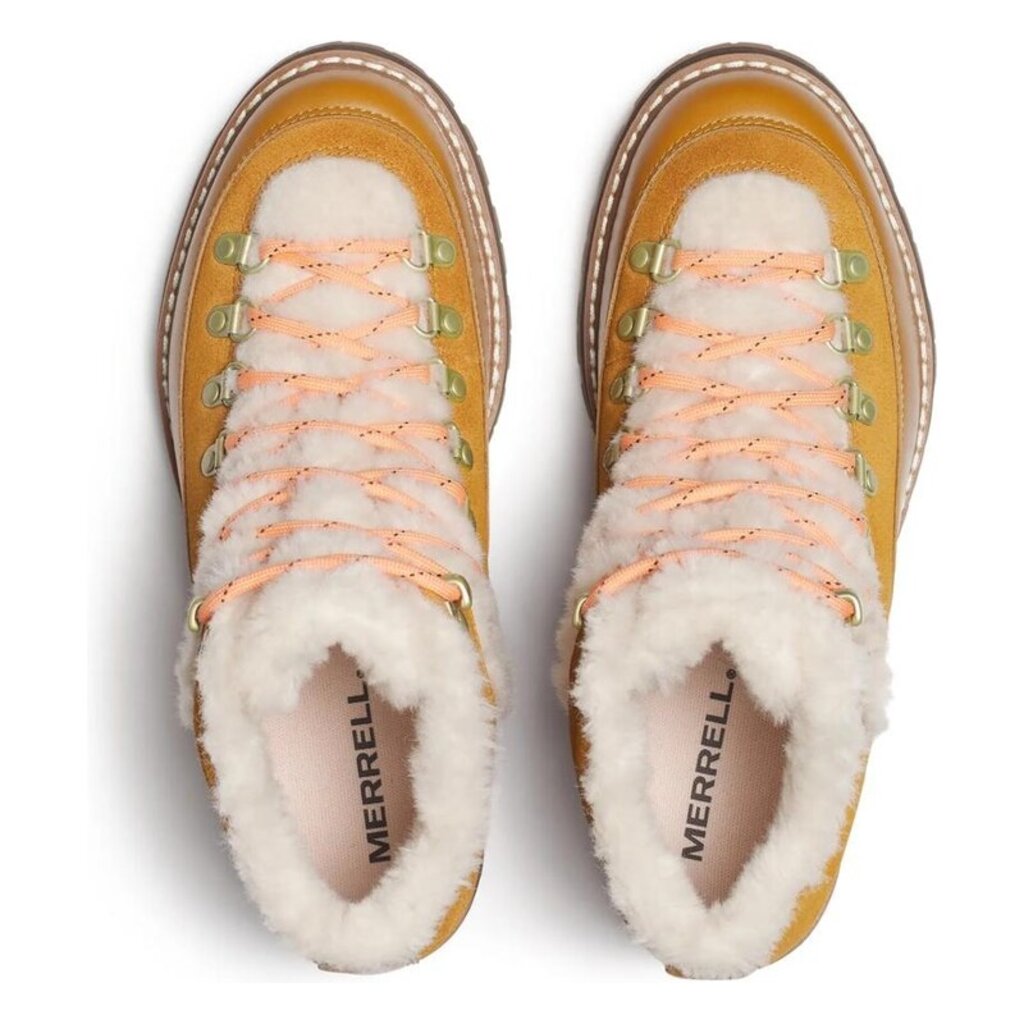 MERRELL WOMEN'S SUGARLOAF MID LACE COZY WATERPROOF-MAPLE | BEND SHOE CO