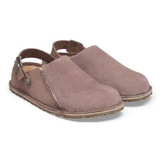 BIRKENSTOCK LUTRY SUEDE/NUBUCK SHEARLING-FADED PURPLE | BEND SHOE CO