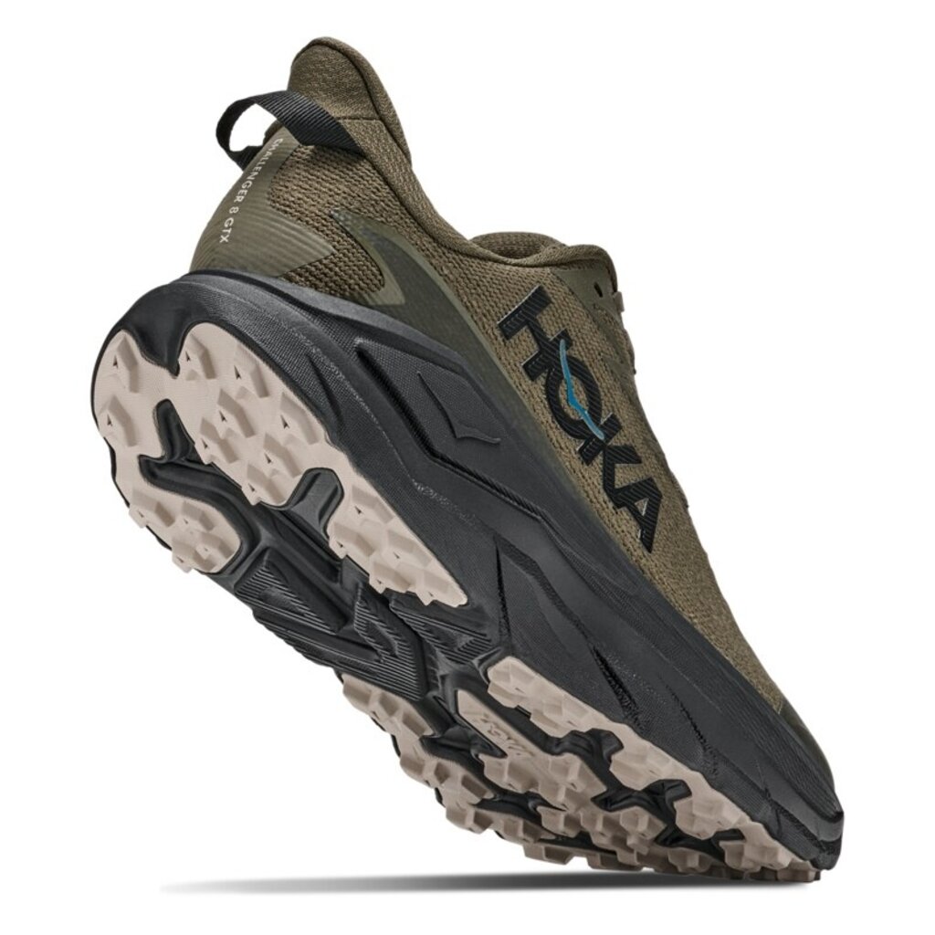 HOKA ONE ONE MEN'S CHALLENGER 8 GTX-ANTIQUE OLIVE/BLACK | BEND SHOE CO
